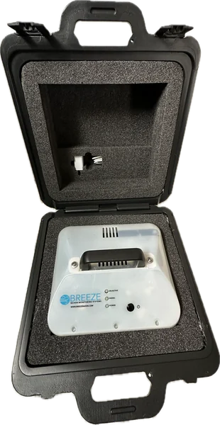 Continuous radon monitor used for certified radon testing
